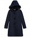 S Rothschild & Co Toddler Girls Hooded Coat with Faux Fur Trim
