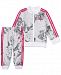 adidas Toddler Girls 2-Pc. Printed Bomber Jacket & Pants Set