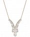 Danori Crystal & Stone Lariat Necklace, 16" + 2" extender, Created for Macy's