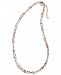 I. n. c. Gold-Tone Crystal & Bead Double-Row Station Necklace, 60" + 3" extender, Created for Macy's