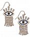 Thalia Sodi Gold-Tone Evil-Eye Glitter Drop Earrings, Created for Macy's
