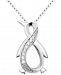 Diamond Infinity Penguin 18" Pendant Necklace (1/10 ct. t. w. ) in Sterling Silver