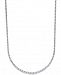 Certified Diamond Riviera Necklace (5 ct. t. w. ) in 14k White Gold