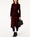 Kenneth Cole Petite Asymmetrical Belted Maxi Coat