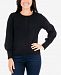 Ny Collection Petite Balloon-Sleeve Sweater