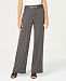 Ny Collection Petite Printed Wide-Leg Pants