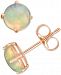 Opal Stud Earrings (1 ct. t. w. ) in 14k Rose Gold