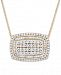 Wrapped in Love Diamond Cluster 18" Pendant Necklace (2 ct. t. w. ) in 14k Gold
