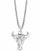 Effy Men's Raging Bull 21" Pendant Necklace in Sterling Silver