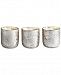 Illume Luxe Mini Sanded Mercury Glass Trio Candle Set