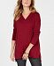 Style & Co Petites High-low Over-sized Tunic Sweater, Created for Macy's