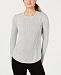 Charter Club Petite Cable-Knit Metallic Sweater, Created for Macy's