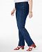 Style & Co Plus & Petite Plus Size Tummy-Control Straight-Leg Jeans, Created for Macy's