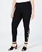 Style & Co Plus Size Embroidered Leggings, Created for Macy's