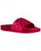 Michael Michael Kors Camden Embossed Velvet Slide Sandals Women's Shoes