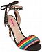 Betsey Johnson Tyna Multicolored Studded Sandals Women's Shoes