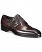 Massimo Emporio Men's Mixed Water Resistant Double-Monk Loafer, Created for Macy's Men's Shoes