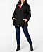 Michael Michael Kors Plus Size Hooded Quilted Anorak Coat