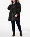 Michael Michael Kors Plus Size Faux-Fur-Trim Puffer Coat