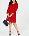 Jessica Howard Plus Size Bell-Sleeve Fit & Flare Dress