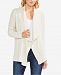 Vince Camuto Textured Open-Front Cardigan
