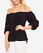 Vince Camuto Off-The-Shoulder Bubble-Sleeve Top
