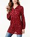 Style & Co Printed Ruffled Tunic, Created for Macy's