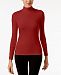 Alfani Long-Sleeve Ruched Turtleneck Top, Created for Macy's