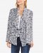 Vince Camuto Marled Open-Front Cardigan