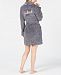 Jenni Embroidered Short Wrap Robe, Created for Macy's
