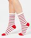 Charter Club Women's Striped Crew Socks, Created for Macy's