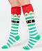 Charter Club Women's Elf Stripe Knee-High Socks, Created for Macy's