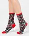 Charter Club Women's Candy Canes Crew Socks, Created for Macy's