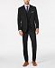 Club Room Men's Classic/Regular Fit Stretch Solid Vested Suit, Created for Macy's