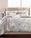 Martha Stewart Collection Faded Floral 220-Thread Count 14-Pc. California King Comforter Set, Created for Macy's Bedding