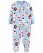 Carter's Baby Boys Bear-Print Footed Coverall