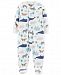 Carter's Baby Boys Animal-Print Footed Coverall