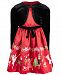 Bonnie Jean Little Girls 2-Pc. Nutcracker Dress & Velvet Shrug Set