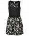 Epic Threads Big Girls Butterfly-Print Scuba Dress, Created for Macy's