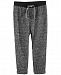 First Impressions Toddler Boys Marled Jogger Pants, Created for Macy's