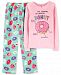 Carter's Little & Big Girls 2-Pc. Donut Snug-Fit Pajama Set