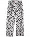 Carter's Big Girls Leopard-Print Fleece Pajama Pants