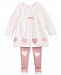 First Impressions Baby Girls Hearts Sweater Dress & Footed Tights Set, Created for Macy's