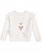 Epic Threads Little Girls Swan-Print Ruffled Sweatshirt, Created for Macy's