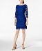 Jessica Howard Petite 3/4-Sleeve Lace Sheath Dress
