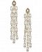 Danori Crystal & Stone Chandelier Earrings, Created for Macy's