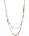 lonna & lilly Gold-Tone Beaded Adjustable 24" - 36" Strand Necklace