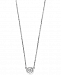 Effy Diamond Bezel Pendant Necklace (3/8 ct. t. w. ) in 14k White, Yellow, or Rose Gold