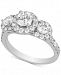 Diamond Triple Halo Engagement Ring (2 ct. t. w. ) in 14k White Gold