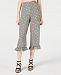 Material Girl Juniors' Printed High-Waist Cropped Pants, Created for Macy's
